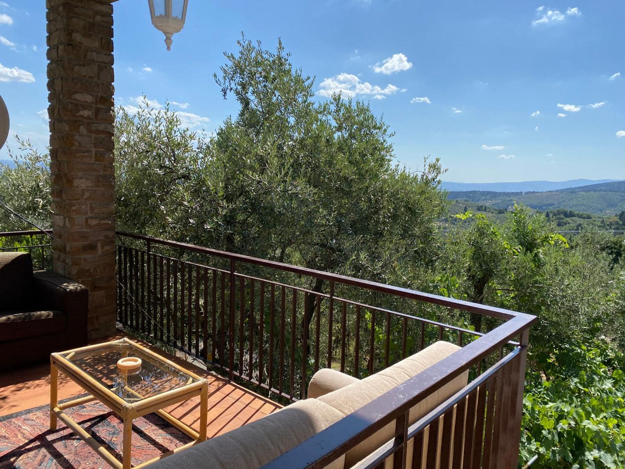 Вілла Bella Vista Bolognese Trespiano Екстер'єр фото